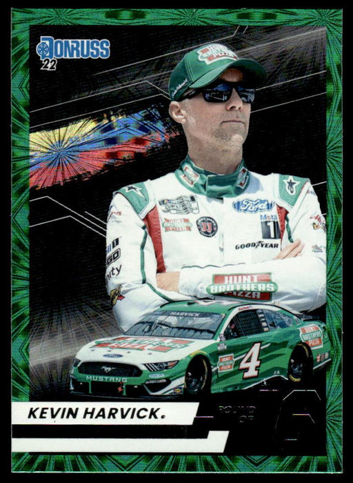 Kevin Harvick 2022 Panini Donruss Racing Round of 31 Front of Card