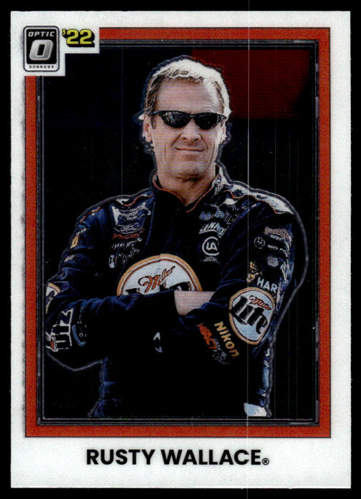 Rusty Wallace 2022 Panini Donruss Racing Optic Retro 1981 Front of Card