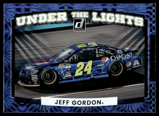 Jeff Gordon 2022 Panini Donruss Racing Under the Lights Front of Card