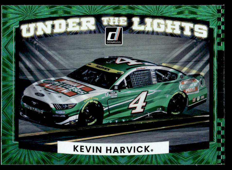 Kevin Harvick 2022 Panini Donruss Racing Under the Lights Front of Card