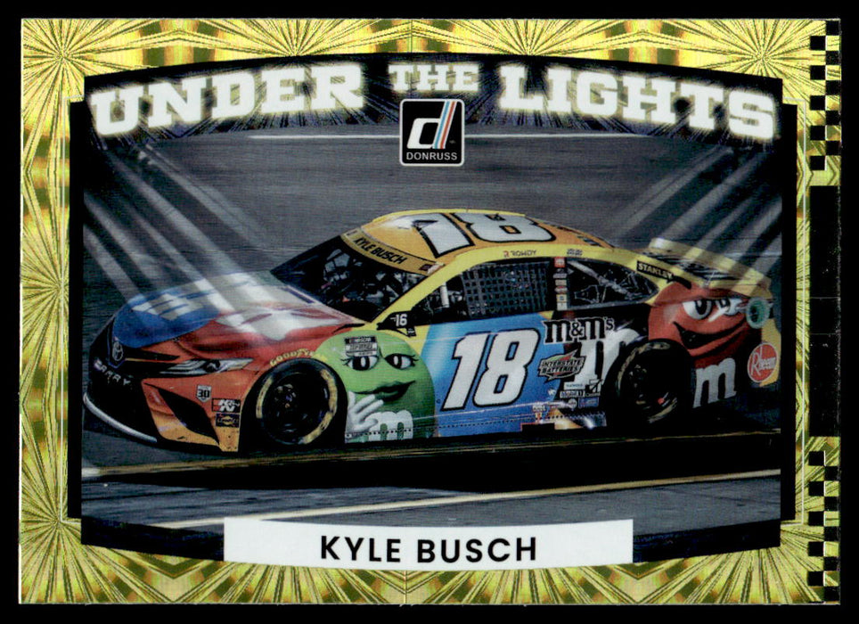 Kyle Busch 2022 Panini Donruss Racing Under the Lights Front of Card