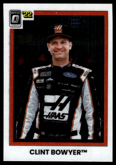 Clint Bowyer 2022 Panini Donruss Racing Optic Retro 1981 Front of Card