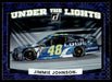 Jimmie Johnson 2022 Panini Donruss Racing Under the Lights Front of Card