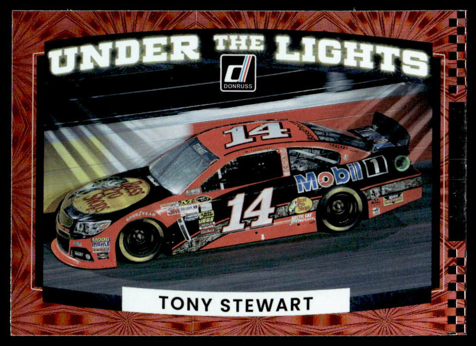 Tony Stewart 2022 Panini Donruss Racing Under the Lights Front of Card