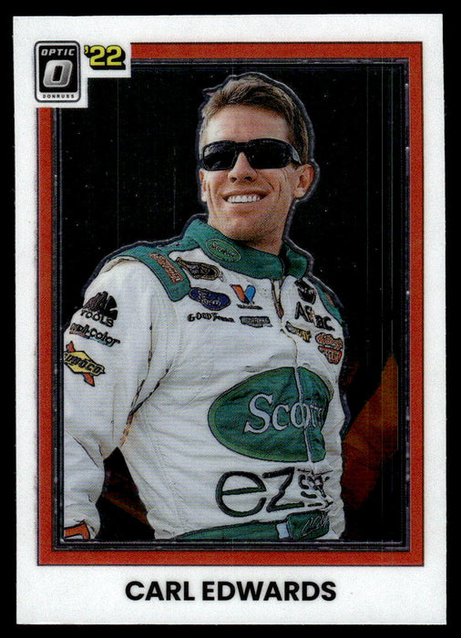 Carl Edwards 2022 Panini Donruss Racing Optic Retro 1981 Front of Card