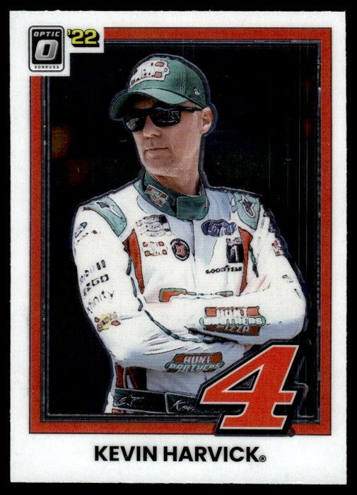 Kevin Harvick 2022 Panini Donruss Racing Optic Retro 1981 Front of Card