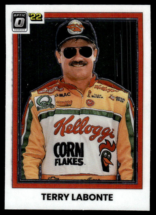 Terry Labonte 2022 Panini Donruss Racing Optic Retro 1981 Front of Card