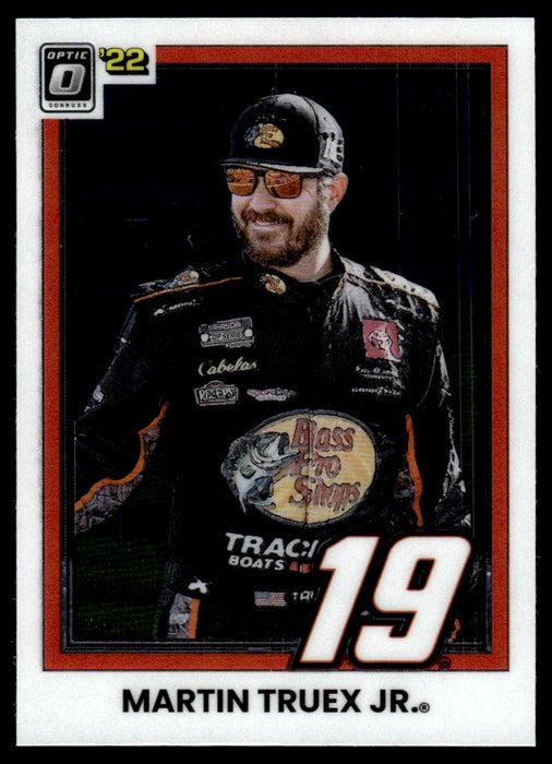 Martin Truex Jr. 2022 Panini Donruss Racing Optic Retro 1981 Front of Card