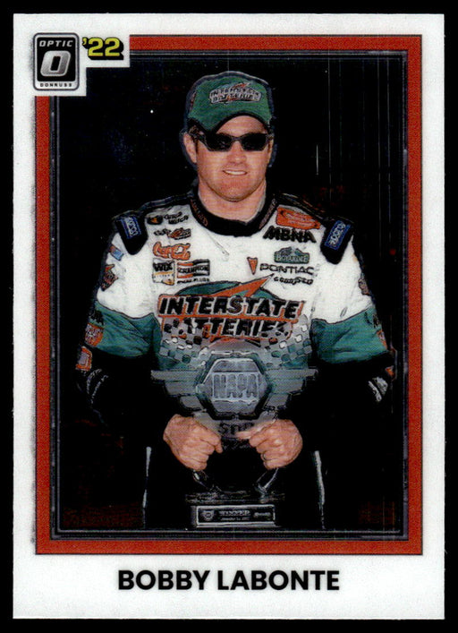 Bobby Labonte 2022 Panini Donruss Racing Optic Retro 1981 Front of Card