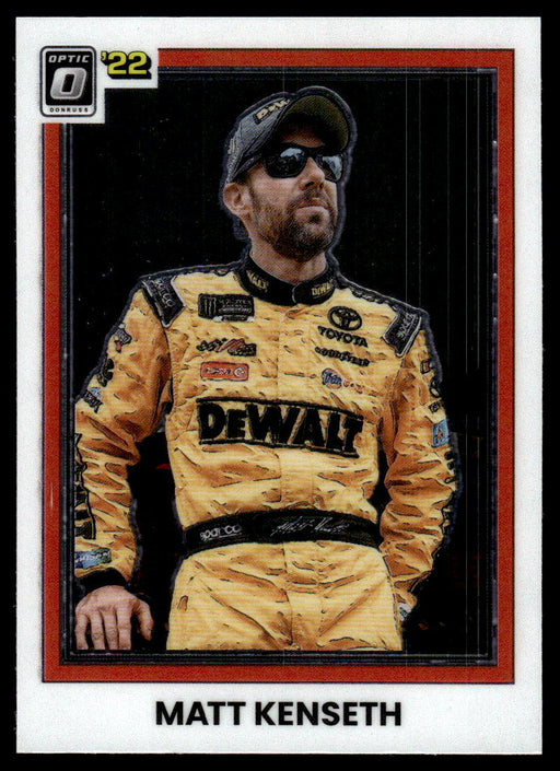 Matt Kenseth 2022 Panini Donruss Racing Optic Retro 1981 Front of Card