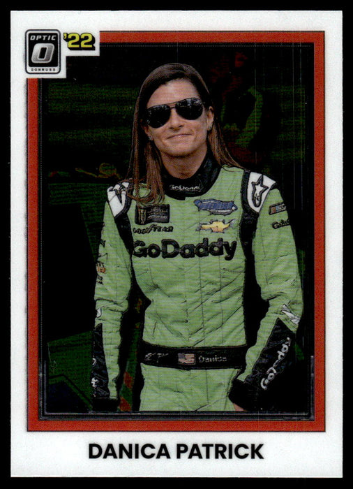 Danica Patrick 2022 Panini Donruss Racing Optic Retro 1981 Front of Card