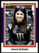 Hailie Deegan 2022 Panini Donruss Racing Blue Retro 1981 Front of Card