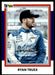 Ryan Truex 2022 Panini Donruss Racing Blue Retro 1981 Front of Card