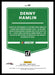 Denny Hamlin 2022 Panini Donruss Racing Pink Back of Card