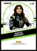 Hailie Deegan 2022 Panini Donruss Racing Back of Card