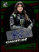 Hailie Deegan 2022 Panini Donruss Racing Front of Card