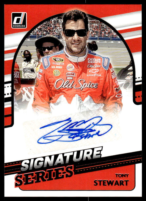 Tony Stewart 2022 Panini Donruss Racing Front of Card