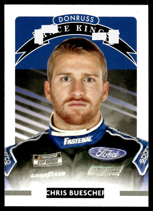 Chris Buescher 2021 Panini Donruss Racing Base Front of Card