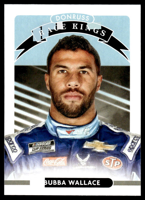 Bubba Wallace 2021 Panini Donruss Racing Base Front of Card