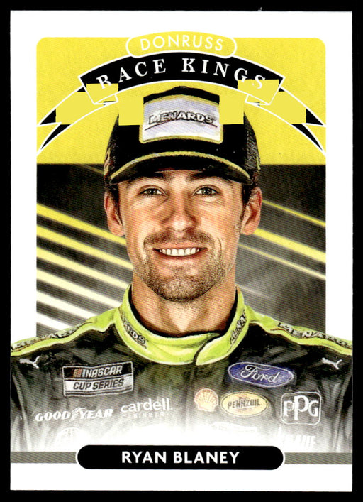 Ryan Blaney 2021 Panini Donruss Racing Base Front of Card