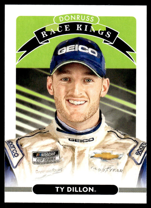 Ty Dillon 2021 Panini Donruss Racing Base Front of Card