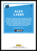 Alex Labbe 2021 Panini Donruss Racing Rated Rookie Back of Card