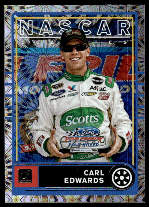 Carl Edwards 2021 Panini Donruss Racing Classics Front of Card