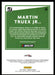 Martin Truex Jr. 2021 Panini Donruss Racing Base Back of Card