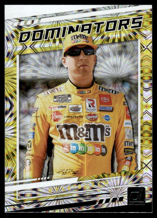 Kyle Busch 2021 Panini Donruss Racing Dominators Front of Card