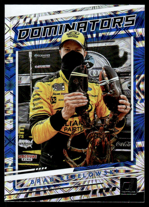 Brad Keselowski 2021 Panini Donruss Racing Dominators Front of Card