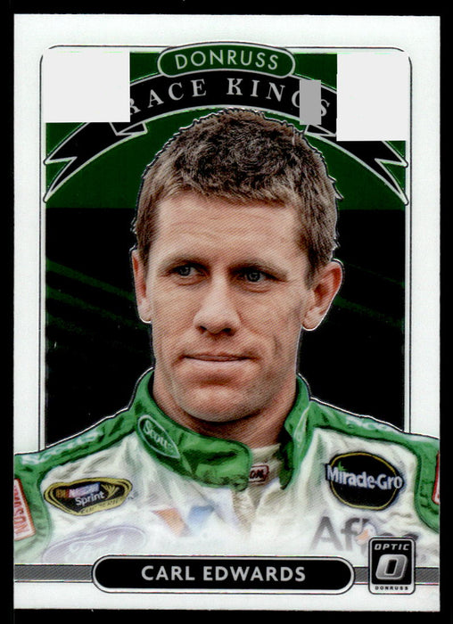 Carl Edwards 2021 Panini Donruss Racing Optic Front of Card