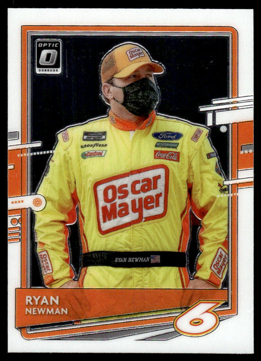 Ryan Newman 2021 Panini Donruss Racing Optic Front of Card