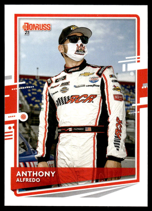 Anthony Alfredo 2021 Panini Donruss Racing Base Front of Card