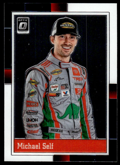 Michael Self 2021 Panini Donruss Racing Optic Front of Card