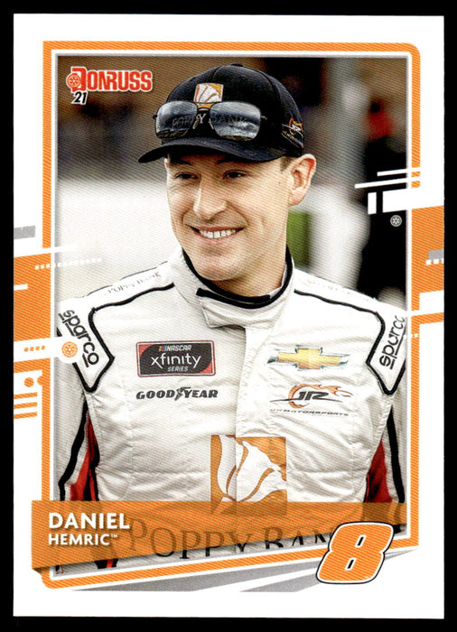 Daniel Hemric 2021 Panini Donruss Racing Base Front of Card