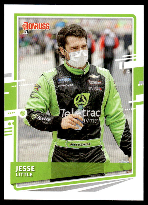 Jesse Little 2021 Panini Donruss Racing Base Front of Card