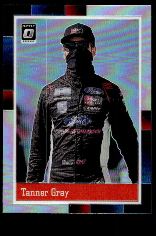 Tanner Gray 2021 Panini Donruss Racing Optic Holo Front of Card