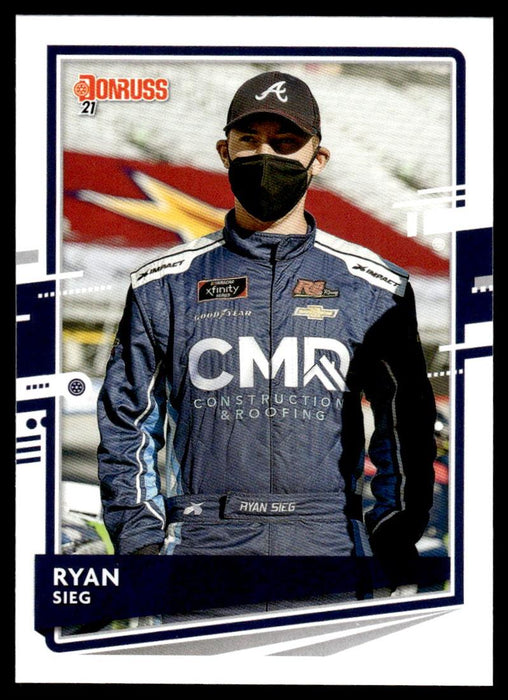 Ryan Sieg 2021 Panini Donruss Racing Base Front of Card