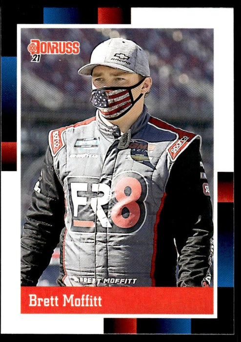 Brett Moffitt 2021 Panini Donruss Racing Base Front of Card