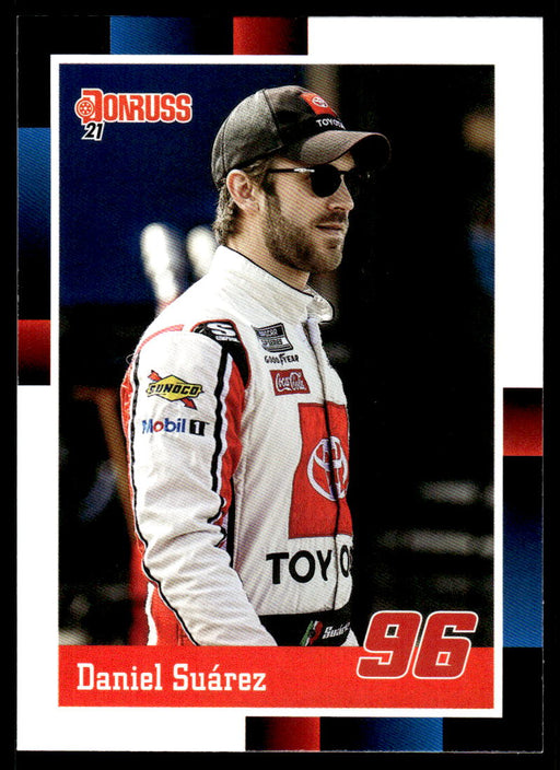 Daniel Suarez 2021 Panini Donruss Racing Base Front of Card