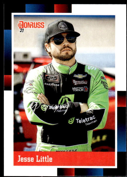 Jesse Little 2021 Panini Donruss Racing Base Front of Card