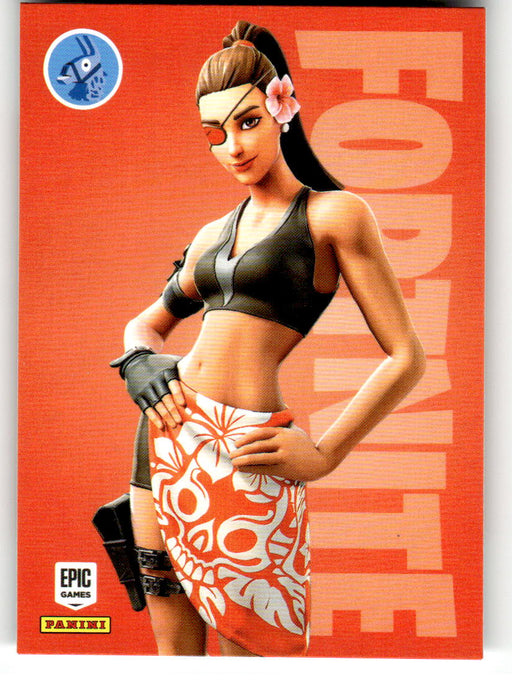 Doublecross 2021 Panini Fortnite Series 3 Front of Card