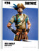 Sea Wolf 2021 Panini Fortnite Series 3 Back of Card