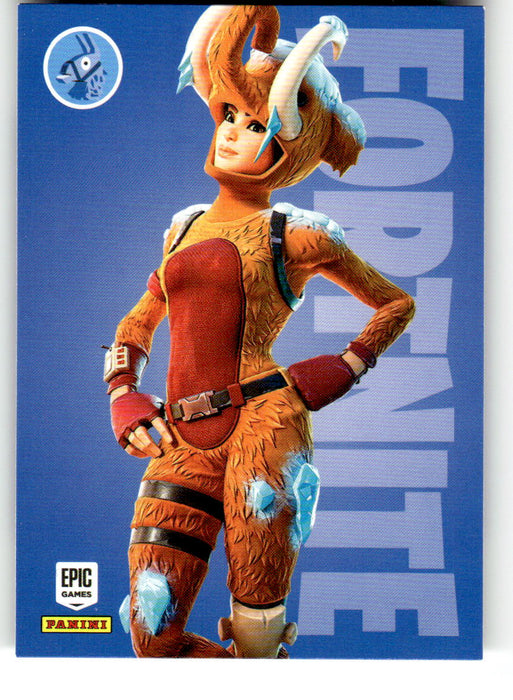 Wooly Warrior 2021 Panini Fortnite Series 3 Front of Card