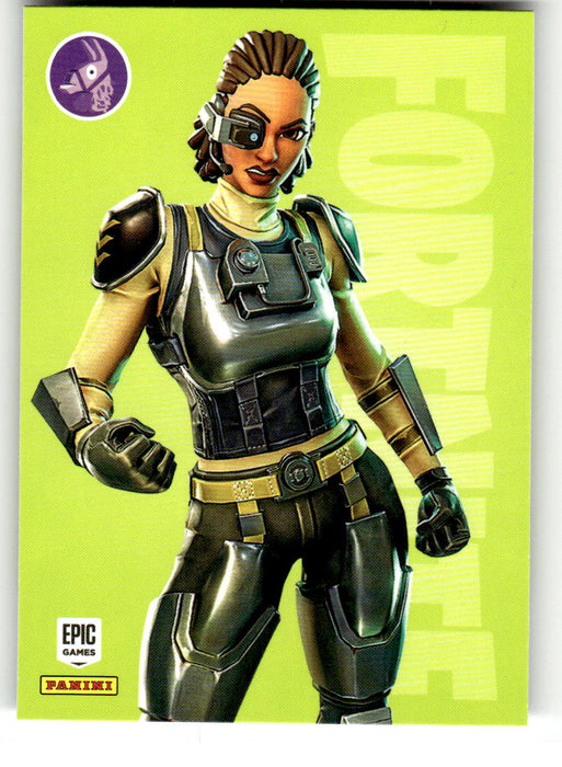 Steelsight 2021 Panini Fortnite Series 3 Front of Card