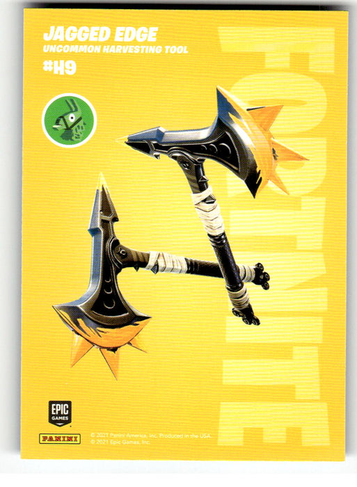 Inverted Blade 2021 Panini Fortnite Series 3 Back of Card