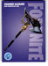 Chained Cleaver 2021 Panini Fortnite Series 3 Front of Card