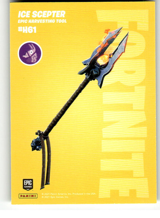 Dragon's Claw 2021 Panini Fortnite Series 3 Back of Card