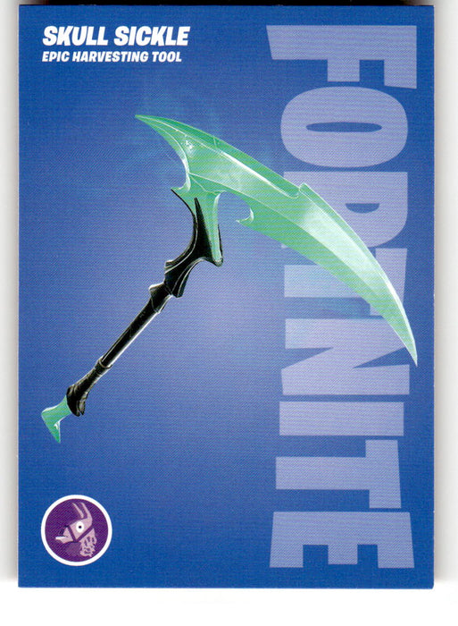 Skull Sickle 2021 Panini Fortnite Series 3 Front of Card