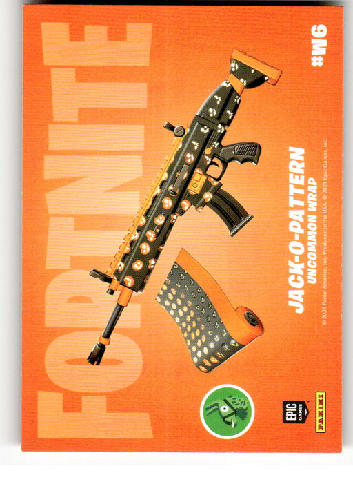 Ho Ho Ho 2021 Panini Fortnite Series 3 Back of Card